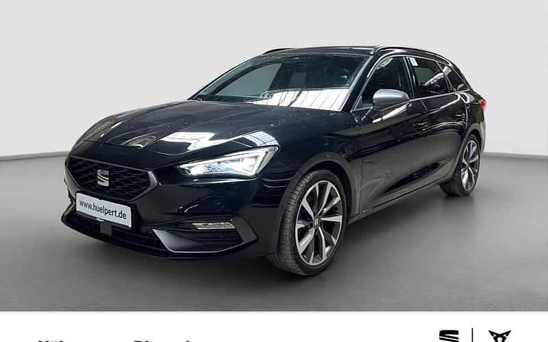 Schwarz Gebraucht 2021 Seat Leon ST FR Kombi | 22.275 € (Fairer Preis) - Bild 1/4