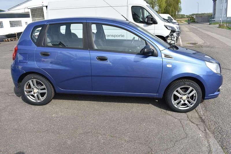 Brugt Chevrolet Aveo 84 HK (61 kW) 2010 Blå Hatchback