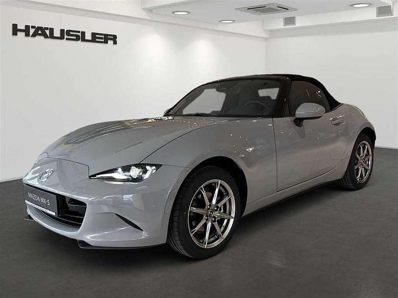 Aero grey Gebraucht 2024 Mazda MX5 Exclusive-Line Cabrio | 32.690 € (Teuer) - Bild 1/4