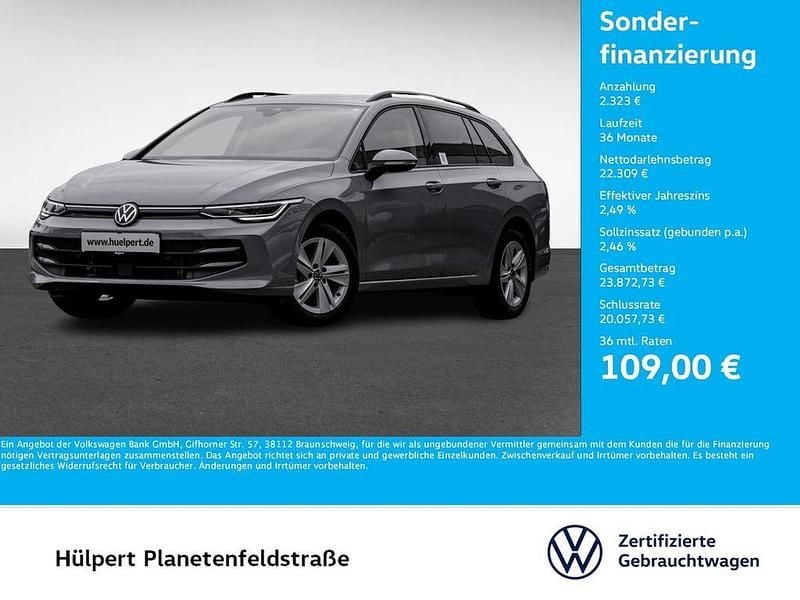 Grau Gebraucht 2024 VW Golf VIII Life Kombi | 24.632 € (Guter Preis) - Bild 1/4