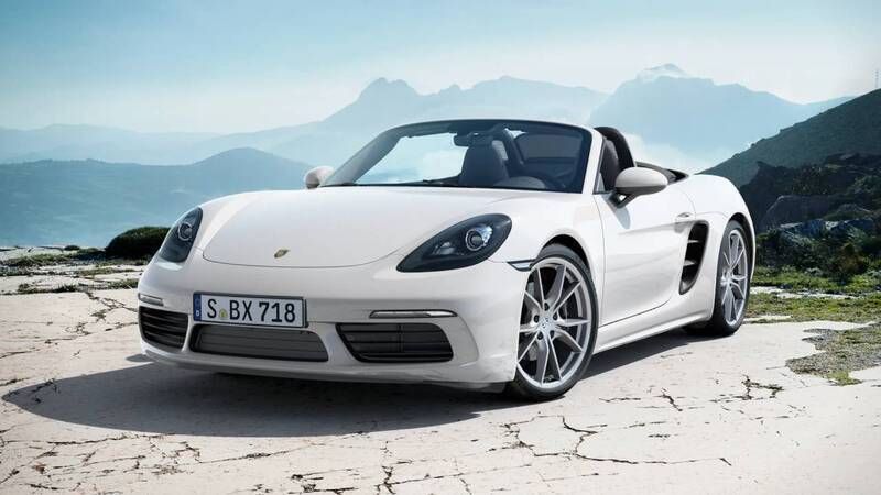 Weiß Gebraucht 2022 Porsche 718 Boxster | 69.900 € (Fairer Preis) - Bild 1/4