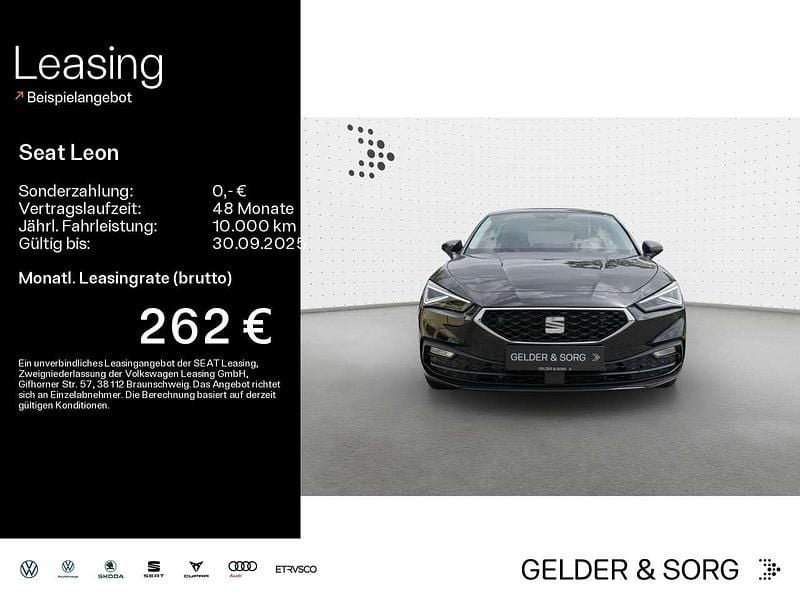 Schwarz Gebraucht 2025 Seat Leon Style Limousine | 26.490 € (Fairer Preis) - Bild 1/1