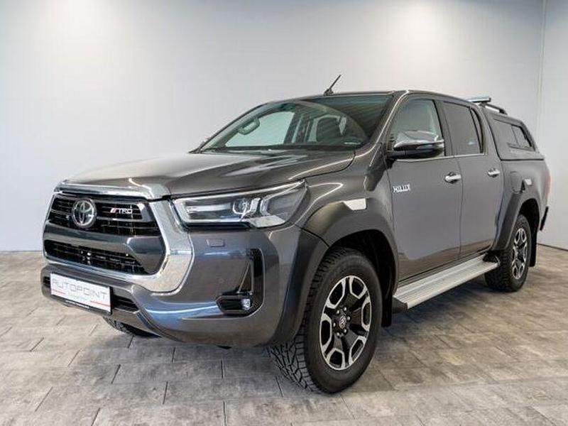 Marlin grau metallic (metallic) Gebraucht 2021 Toyota HiLux Executive Abholung | 43.440 € (Fairer Preis) - Bild 1/4