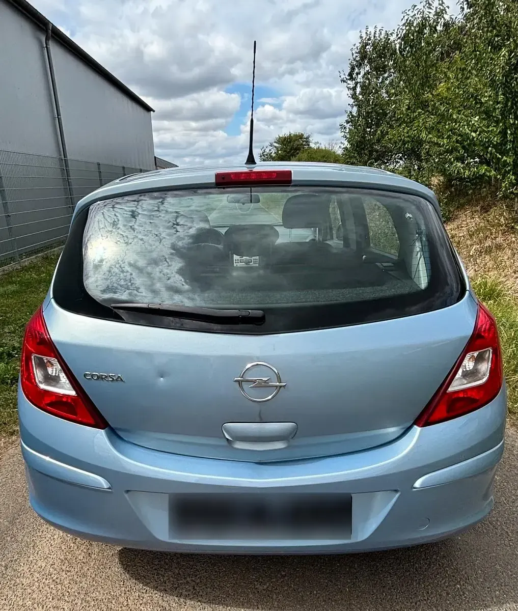 Gebraucht Opel Corsa Edition 90 PS (66 kW) 2007 Blau Kleinwagen