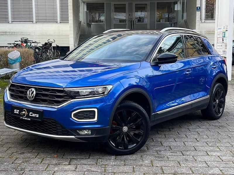 Blau Gebraucht 2020 VW T-Roc Sport SUV | 19.999 € (Guter Preis) - Bild 1/4