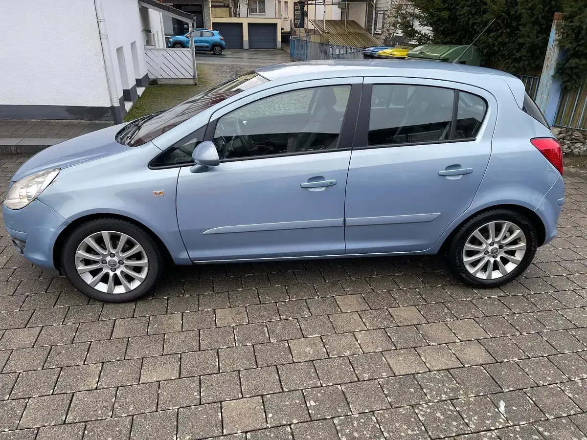 Gebraucht Opel Corsa 90 PS (66 kW) 2007 Blau Kleinwagen