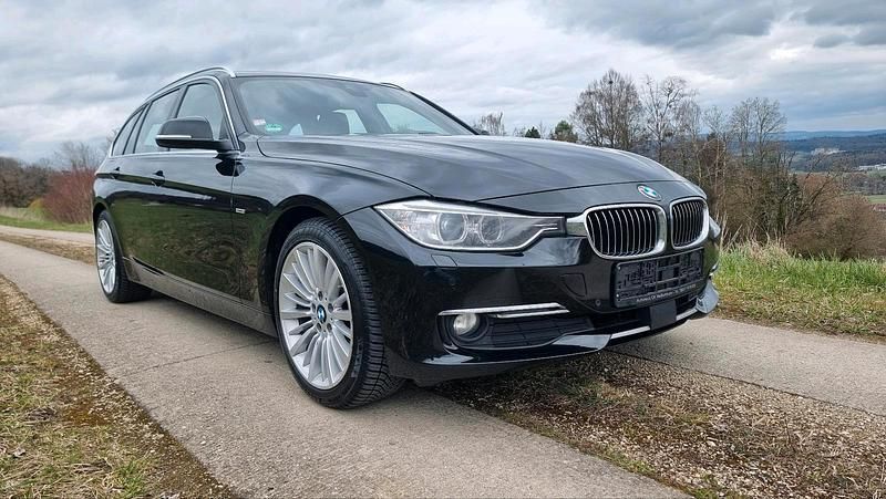 Gebraucht BMW 320 Luxury Line 184 PS (135 kW) 2015 Schwarz Kombi