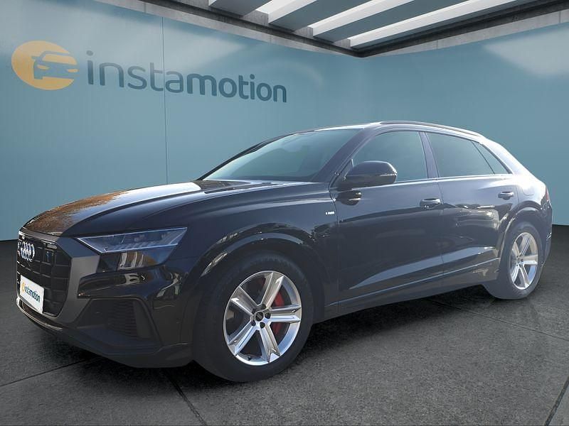 Schwarz Gebraucht 2022 Audi Q8 SUV | 71.299 € (Teuer) - Bild 1/4