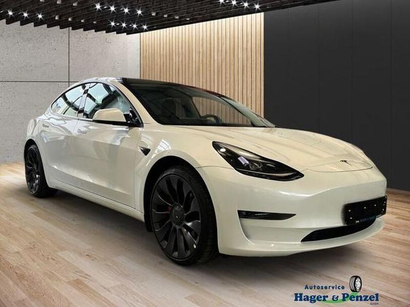 Gebraucht Tesla Model 3 Performance 392 kW (534 PS) 2022 Weiß Limousine