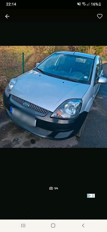 Gebraucht Ford Fiesta 69 PS (50 kW) 2007 Grau Kleinwagen