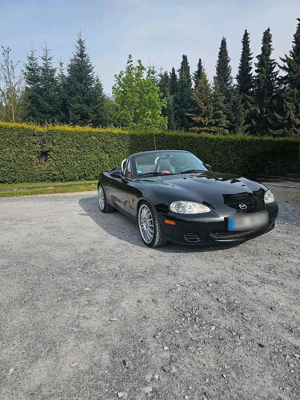 Gebraucht Mazda MX5 110 PS (80 kW) 2004 Schwarz Cabrio