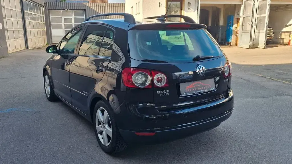 Gebraucht VW Golf Plus United 105 PS (77 kW) 2008 Schwarz Van / Kleinbus