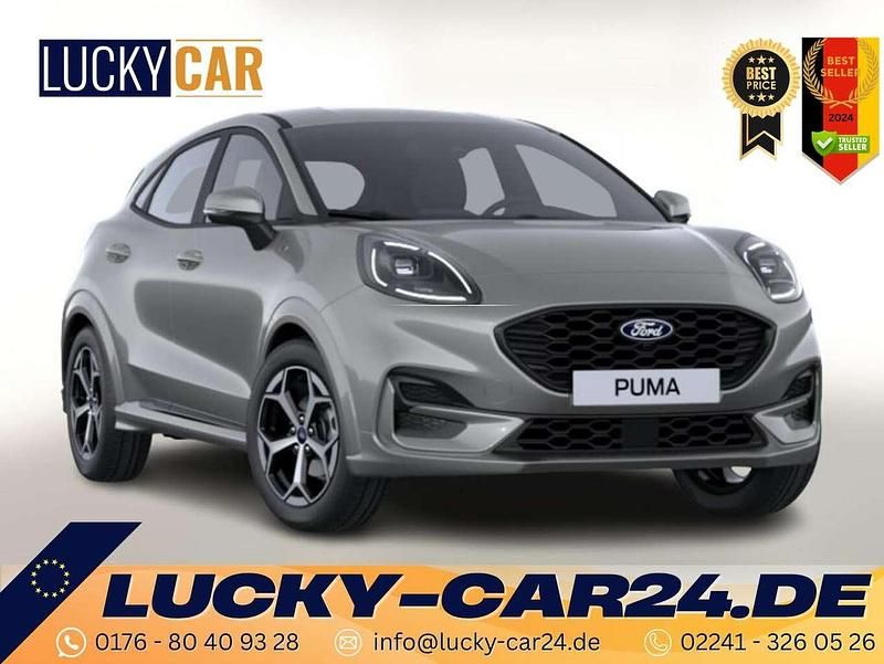 Solar silver metallic Neu 2025 Ford Puma ST-Line SUV | 22.325 € (Superpreis) - Bild 1/4