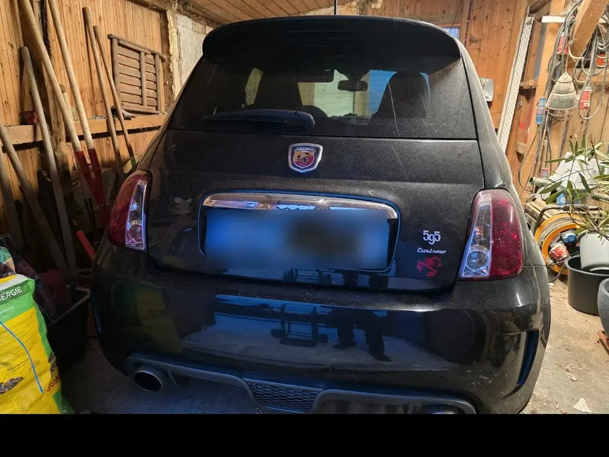 Gebraucht Abarth 595 Turismo 160 PS (117 kW) 2013 Schwarz Kleinwagen