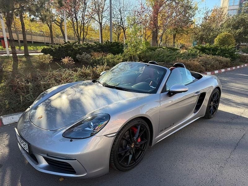 Silber Gebraucht 2018 Porsche Boxster S Cabrio | 60.000 € (Guter Preis) - Bild 1/4