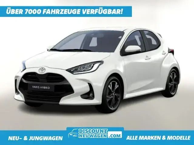 Schneeweiß Neu 2025 Toyota Yaris Hybrid Kleinwagen | 22.564 € (Superpreis) - Bild 1/4