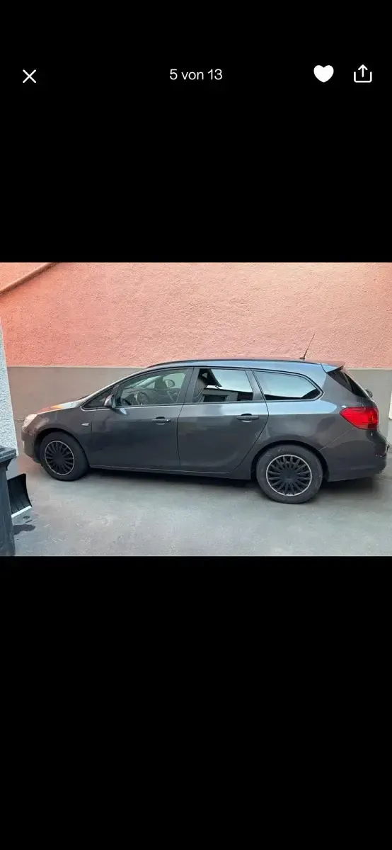 Gebraucht Opel Astra 140 PS (102 kW) 2012 Grau Kombi