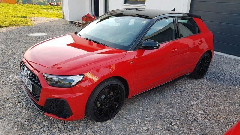 Rot Gebraucht 2019 Audi A1 Sportback S-Line Kleinwagen | 15.600 € (Fairer Preis) - Bild 1/4