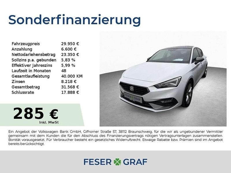 Gebraucht Seat Leon FR 150 PS (110 kW) 2025 Nevada weiß metallic Limousine