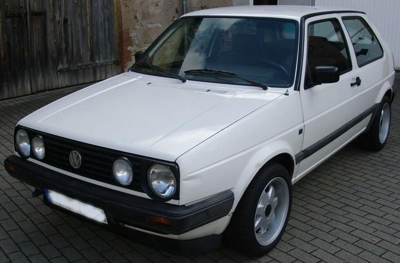 Weiß Gebraucht 1990 VW Golf II Coupé | 4.299 € - Bild 1/4
