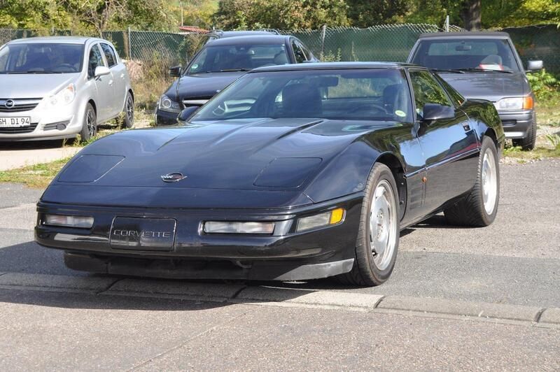 Schwarz Gebraucht 1992 Chevrolet Corvette C4 LT Coupé | 19.999 € - Bild 1/4