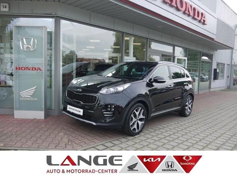 (1k) black pearl Gebraucht 2018 Kia Sportage GT-Line SUV | 17.870 € (Guter Preis) - Bild 1/4