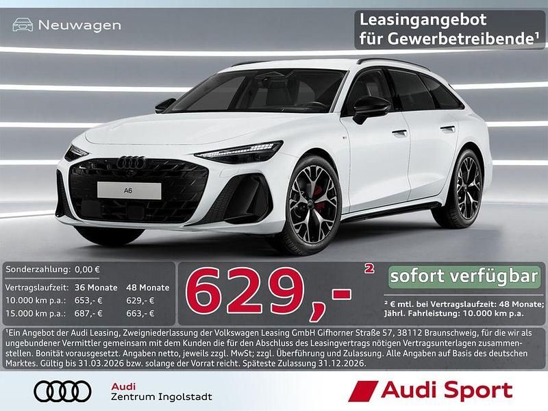 Gletscherweiß Neu 2025 Audi A6 Sport Kombi | 72.850 € (Fairer Preis) - Bild 1/3