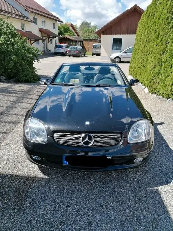 Gebraucht Mercedes SLK200 Edition 163 PS (119 kW) 2000 Schwarz Cabrio