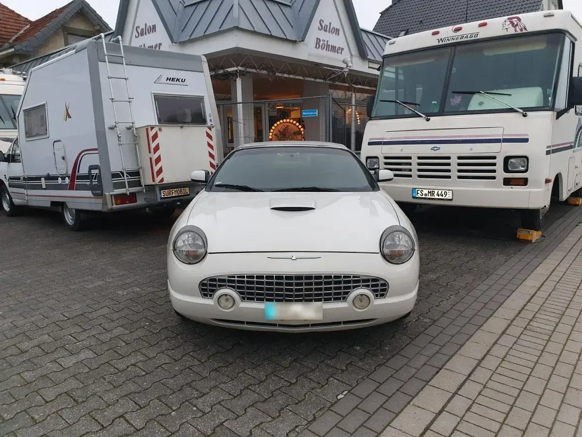 Gebraucht Ford Thunderbird 286 PS (210 kW) 2003 Weiß Cabrio