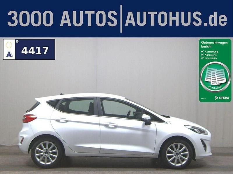 Gebraucht Ford Fiesta Titanium 125 PS (91 kW) 2019 Weiss Kleinwagen