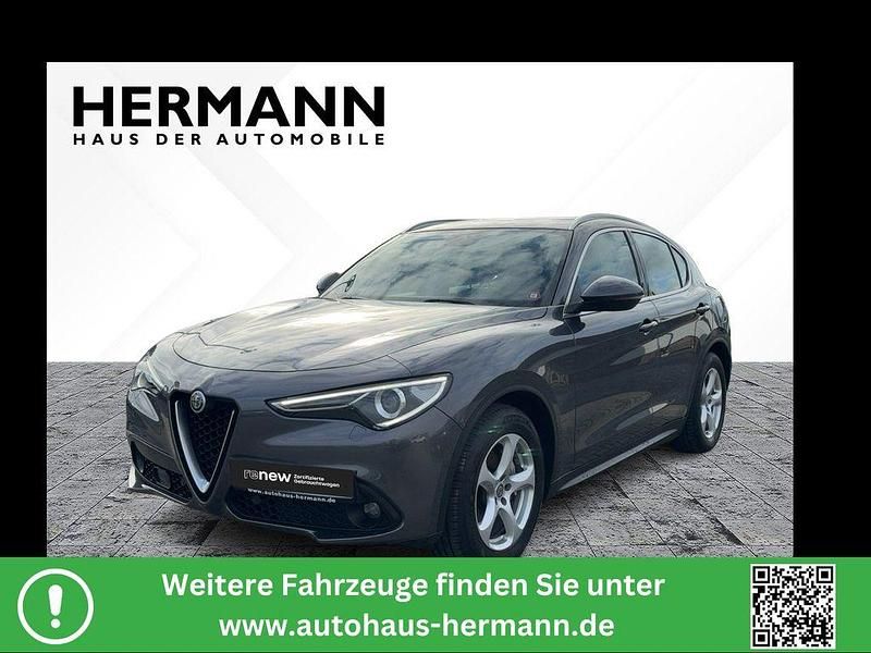 Grau Gebraucht 2019 Alfa Romeo Stelvio Business SUV | 21.412 € (Superpreis) - Bild 1/4