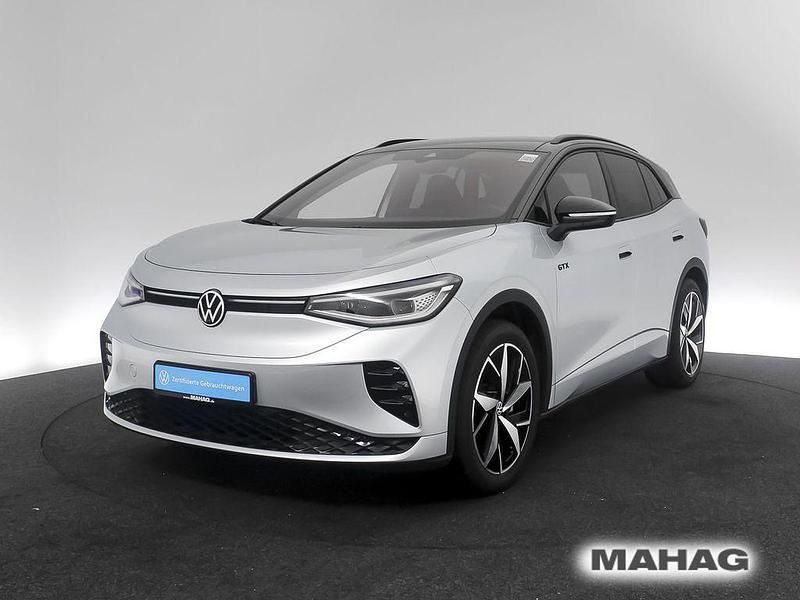 Gebraucht VW ID.4 GTX 219 kW (299 PS) 2022 Scale silver metallic/schwarz SUV