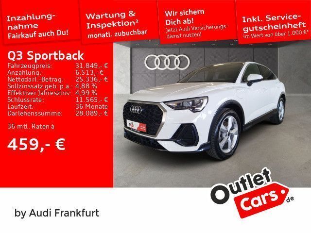 Ibisweiß Gebraucht 2022 Audi Q3 Sportback Ambiente SUV | 31.849 € (Guter Preis) - Bild 1/2