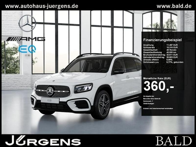 Weiss unilack polarweiß Gebraucht 2024 Mercedes GLB200 AMG SUV | 37.490 € (Guter Preis) - Bild 1/1