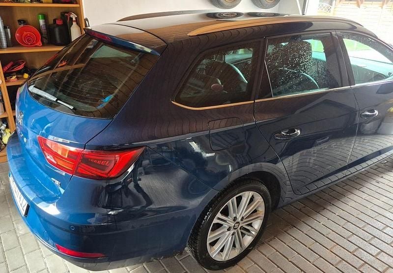 Second-hand Seat Leon ST XCELLENCE 150 CP (110 kW) 2017 Albastru Break