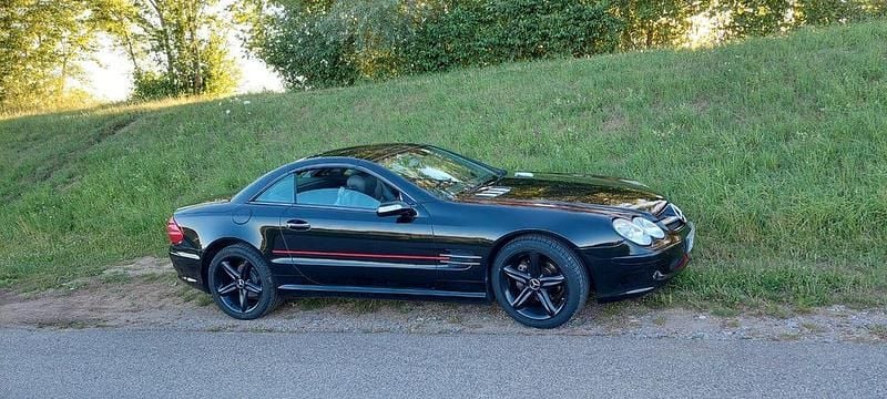 Schwarz Gebraucht 2005 Mercedes SL350 Edition Cabrio | 9.900 € - Bild 1/4