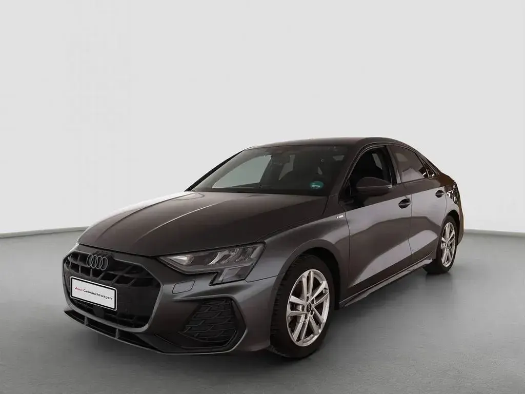 Brugt Audi A3 S-Line 150 HK (110 kW) 2025 Grå Sedan