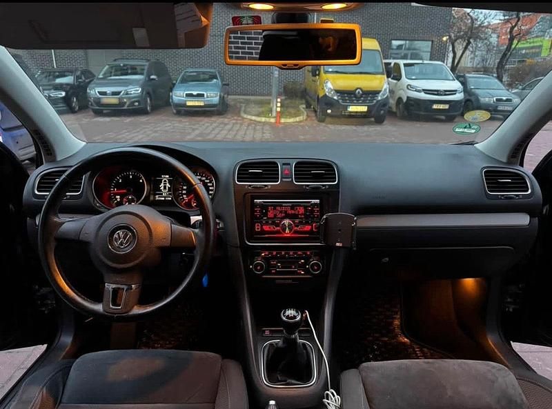 Gebraucht VW Golf VI 110 PS (80 kW) 2009 Schwarz Kleinwagen