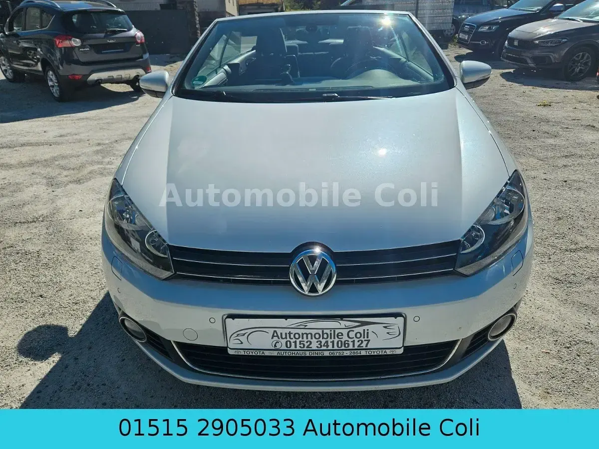 Gebraucht VW Golf Cabriolet Cup 105 PS (77 kW) 2014 Weiß Cabrio
