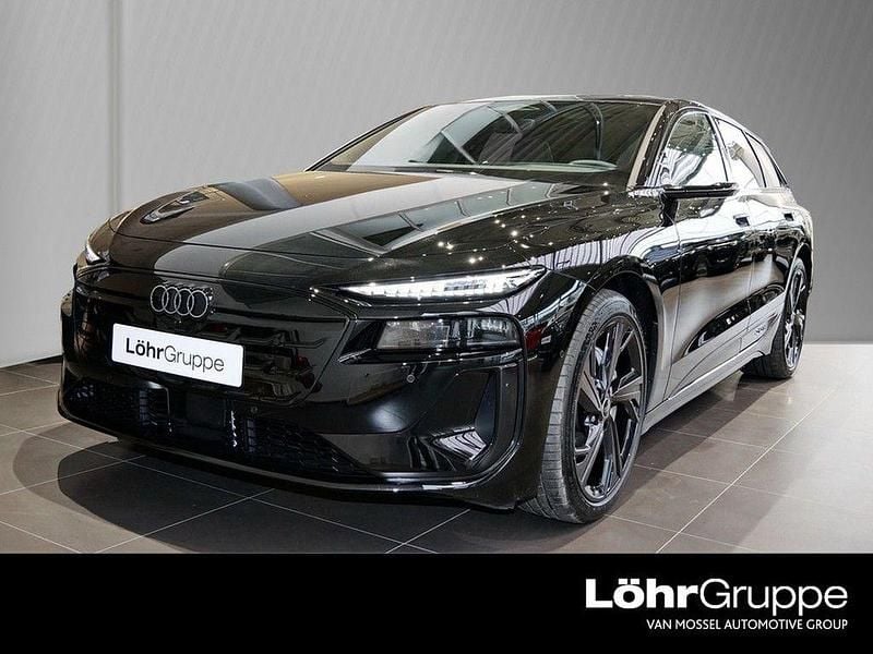 Mythosschwarz metallic Gebraucht 2025 Audi A6 e-tron Performance Kombi | 69.950 € (Superpreis) - Bild 1/4