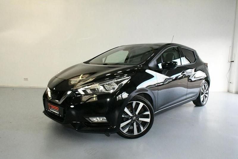 Schwarz Gebraucht 2018 Nissan Micra Tekna Kleinwagen | 10.480 € (Fairer Preis) - Bild 1/4