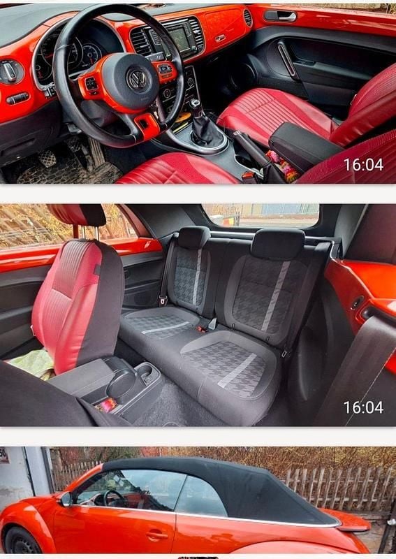 Gebraucht VW Beetle 110 PS (80 kW) 2018 Orange Kleinwagen