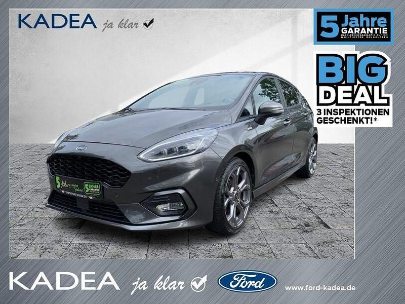 Magneticgrau (metallic) Gebraucht 2021 Ford Fiesta ST-Line Kleinwagen | 14.980 € (Fairer Preis) - Bild 1/4