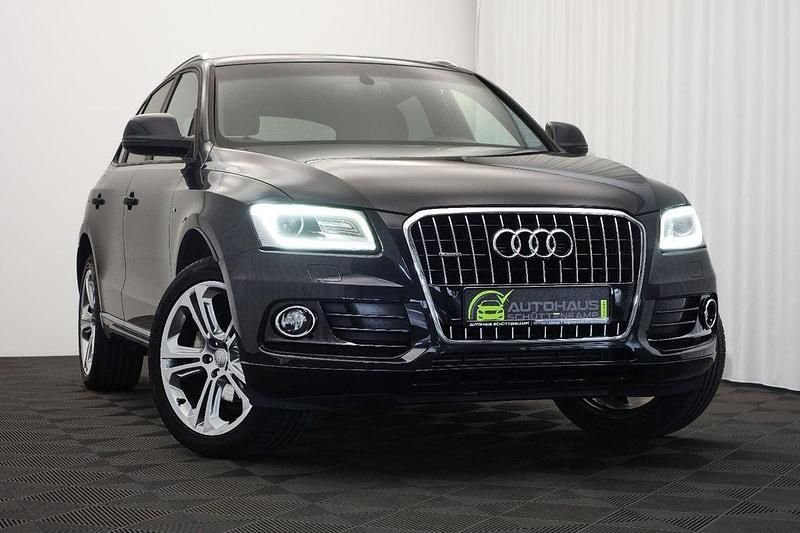 Blau Gebraucht 2013 Audi Q5 S-line plus SUV | 22.896 € (Etwas zu teuer) - Bild 1/4