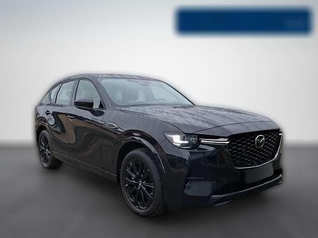 Schwarz metallic Gebraucht 2023 Mazda CX-60 Homura-Line SUV | 46.730 € (Etwas zu teuer) - Bild 1/4