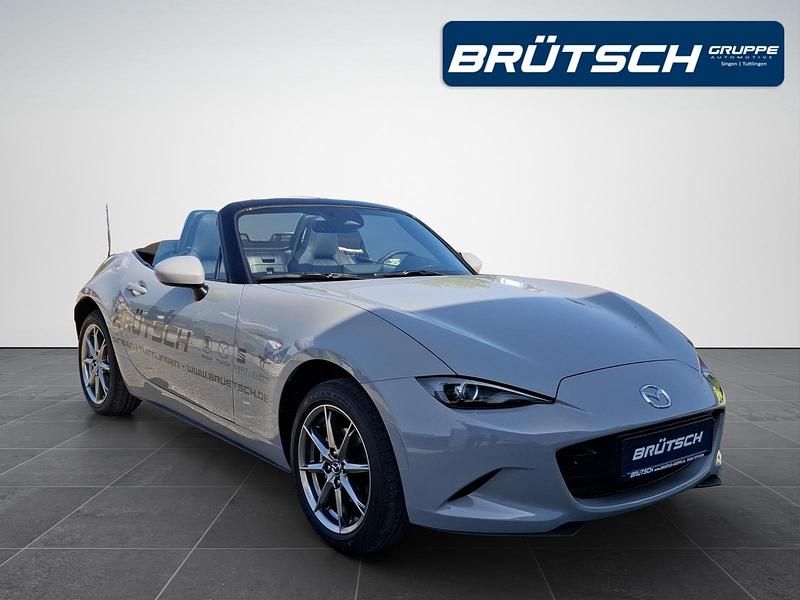 Aero gray metallic metallic Gebraucht 2025 Mazda MX5 Exclusive-Line Cabrio | 29.990 € (Fairer Preis) - Bild 1/4