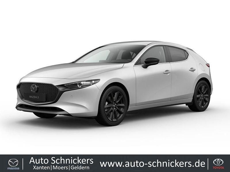 Jet black Neu 2024 Mazda 3 Homura-Line Limousine | 27.190 € - Bild 1/4