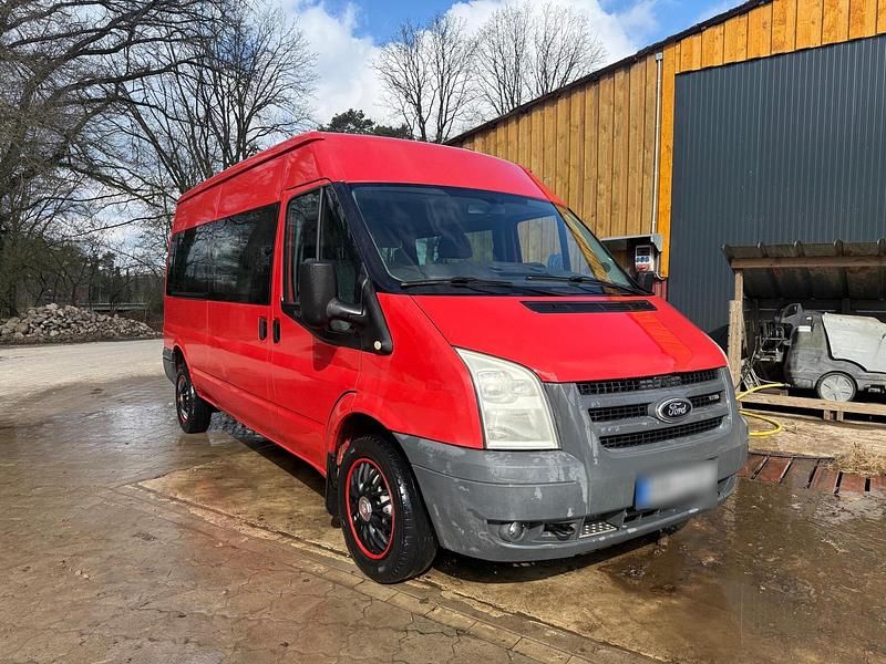 Gebraucht Ford Transit 140 PS (102 kW) 2008 Rot Van / Kleinbus