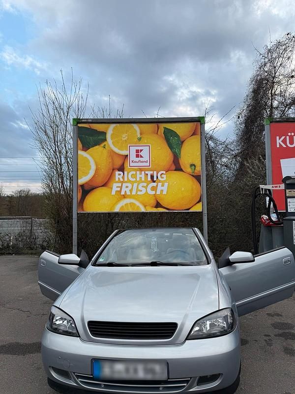 Gebraucht Opel Astra Cabriolet 101 PS (74 kW) 2003 Grau Cabrio