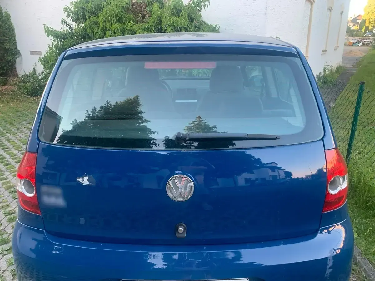 Gebraucht VW Fox 55 PS (40 kW) 2006 Blau Kleinwagen